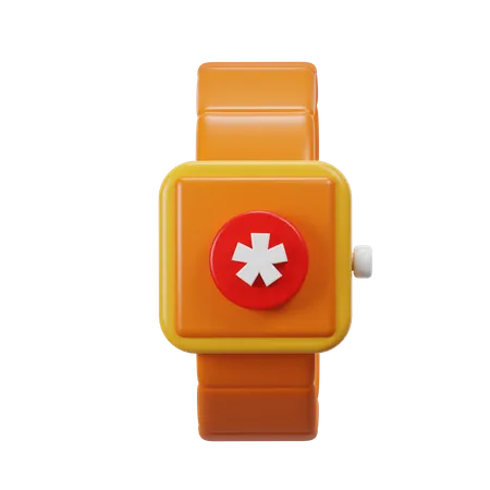 Smartwatch Alert  3D Icon
