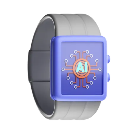 Smartwatch artificial  3D Icon