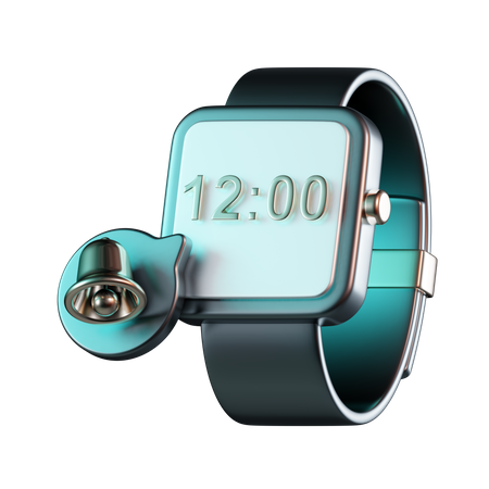 Smartwatch-Benachrichtigung  3D Icon