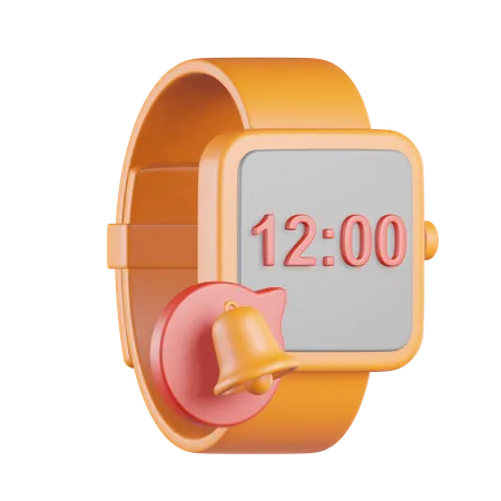Smartwatch Notification 3D Icon