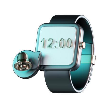 Smartwatch Notification  3D Icon