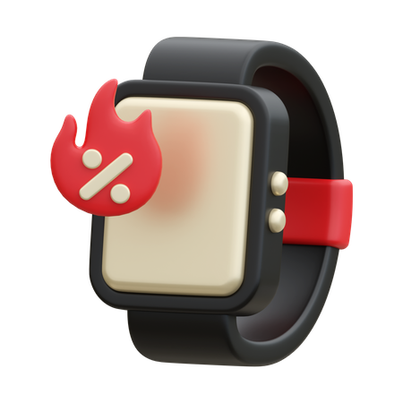 Smartwatch Sale  3D Icon