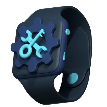 Smartwatch Setting  3D Icon