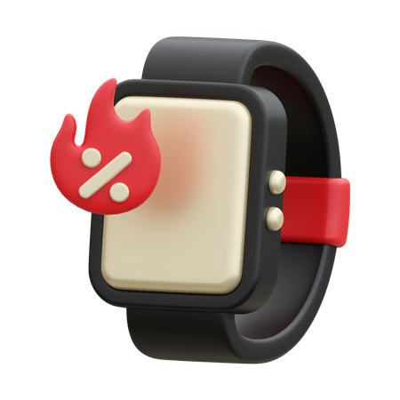 Venda de smartwatches  3D Icon