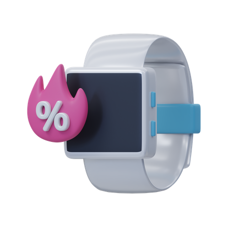 Promoção de smartwatch  3D Icon