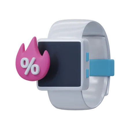 Promoção de smartwatch  3D Icon