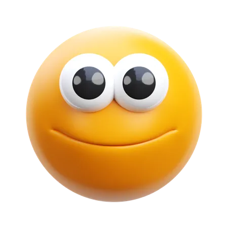Smile Emoji 3 D Render Icon Illustration 3D Icon