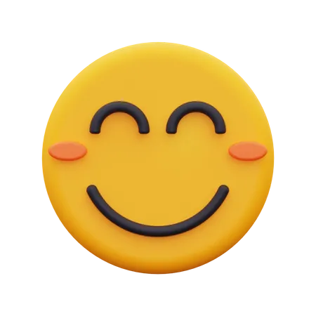 Smile  3D Icon