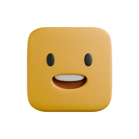 Smile  3D Icon