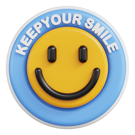 Smile  3D Icon