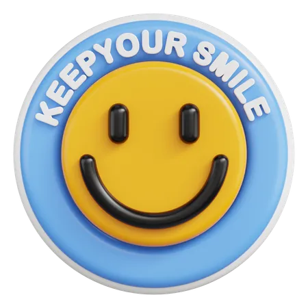 Smile  3D Icon