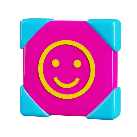 Smile  3D Icon