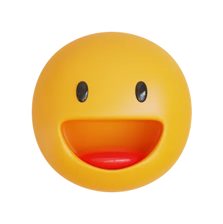 Smile  3D Icon