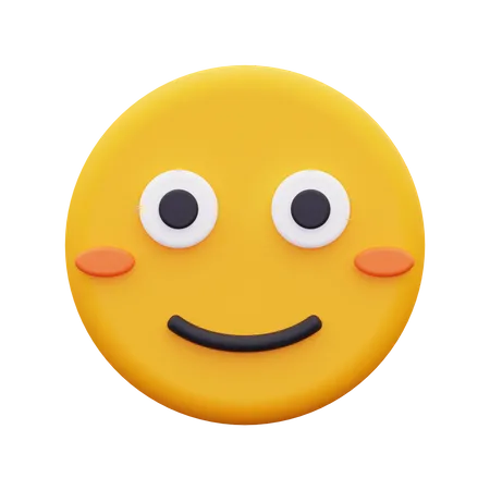3 D Smile Face Icon 3D Icon