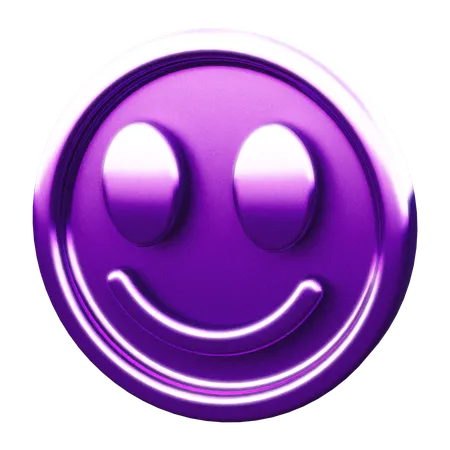 Smile Abstract Shape  3D Icon