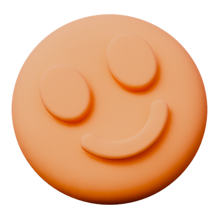笑顔の絵文字  3D Icon