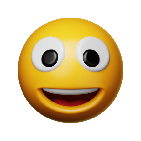 Smile Emoji  3D Icon