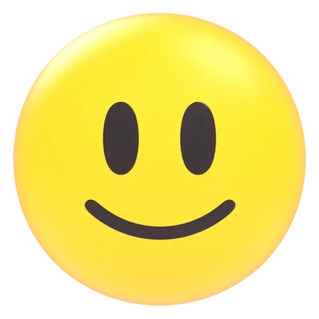 Smile Emoji  3D Icon