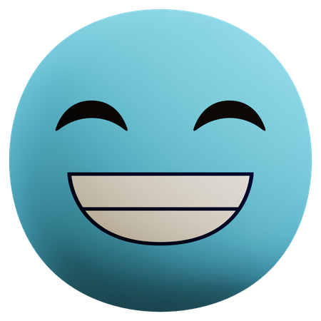 Smile Emoji  3D Icon