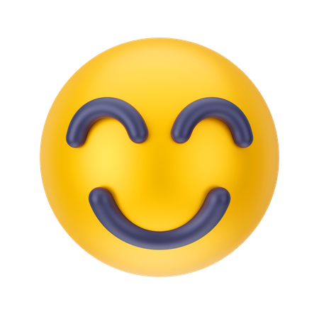 Smile Emoji  3D Icon