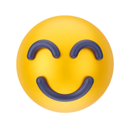 Smile Emoji  3D Icon