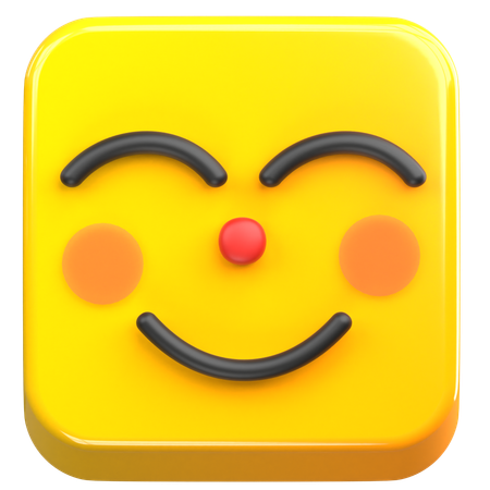 Smile Emoji  3D Icon