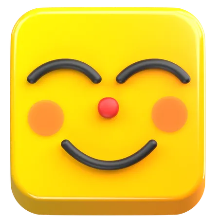 Smile Emoji  3D Icon