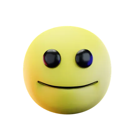 Smile Emoji  3D Icon