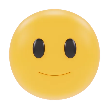 Smile Face  3D Icon