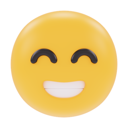 Smile Face  3D Icon