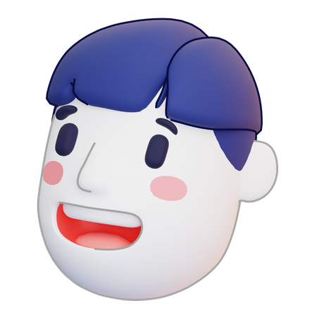 Smile guy  3D Icon