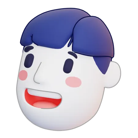 Smile guy  3D Icon