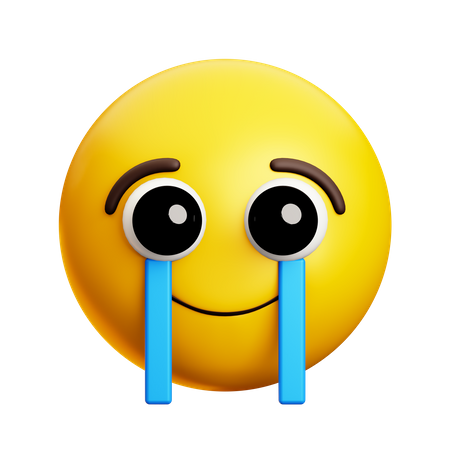 Smiley Crying  3D Icon