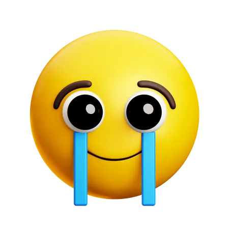 Smiley Crying  3D Icon