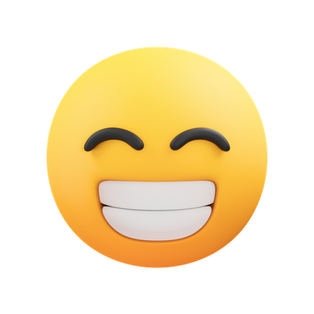 Smiley-Emoji  3D Icon