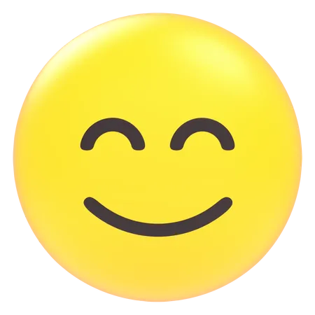 Smiley Emoji  3D Icon