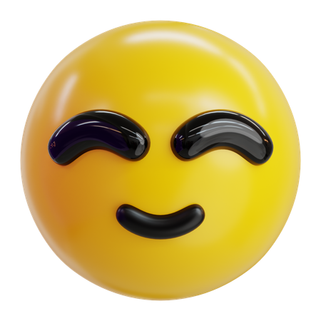 Smiley Emoji  3D Icon