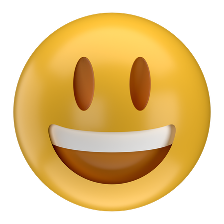 Smiley Emoji  3D Icon