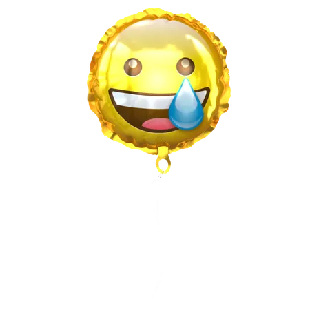 Ballon emoji souriant  3D Icon