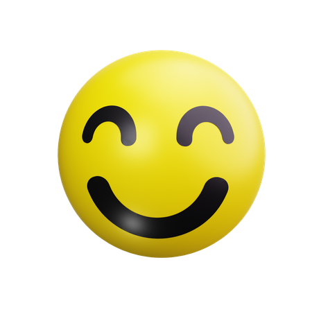 Smiley Face  3D Icon