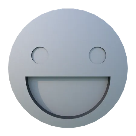 Smiley Face  3D Illustration