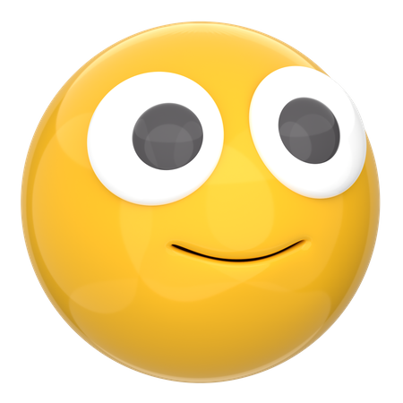 Smiling  3D Icon