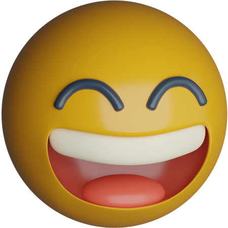 Smiling  3D Icon