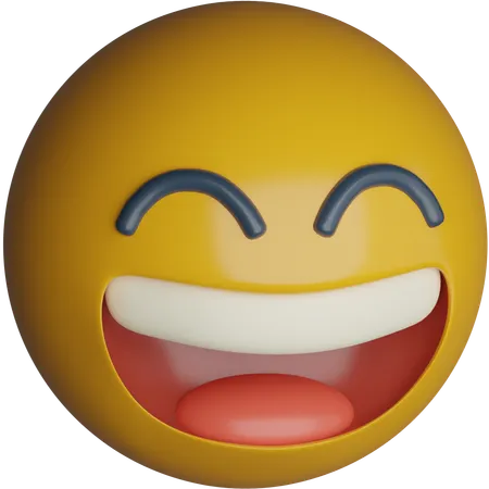 Smiling  3D Icon