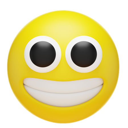 SMILING  3D Icon