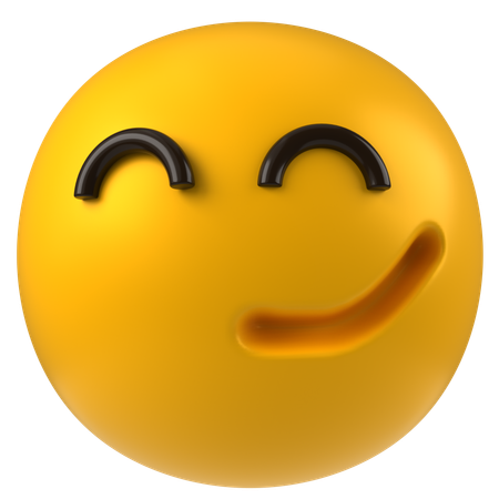 Smiling  3D Icon