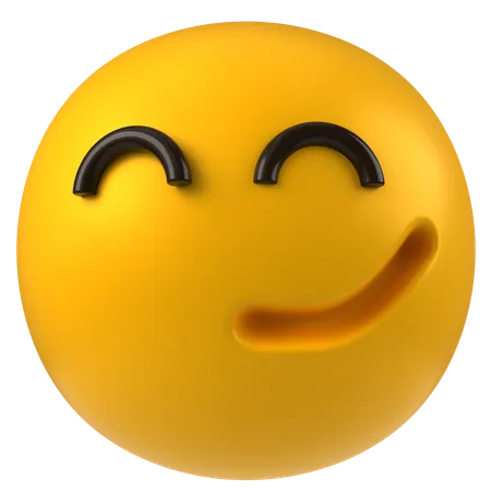 Smiling  3D Icon