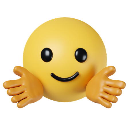 Smiling  3D Icon