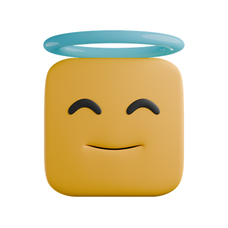 Smiling  3D Icon