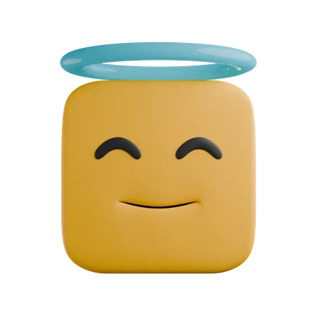 Smiling  3D Icon